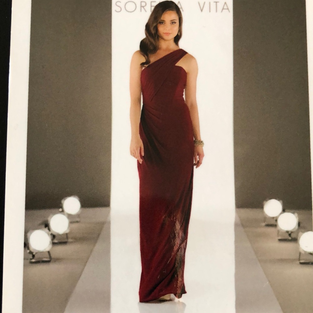 Luxe Double Knit Gown size 14 Holiday Gown, party attire